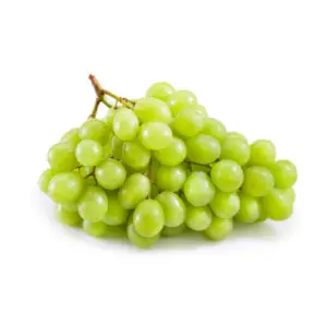 Fresh green grapes